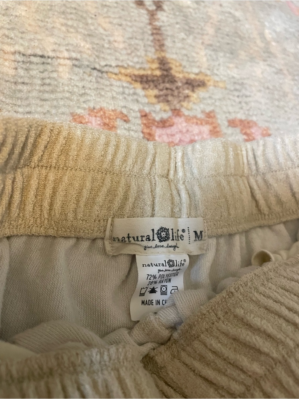 NATURAL LIFE Softest Terry Cloth Shorts - Picture 2 of 6